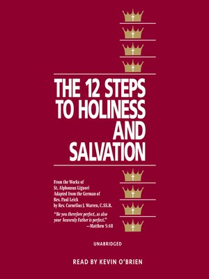 cover image of 12 Steps to Holiness and Salvation